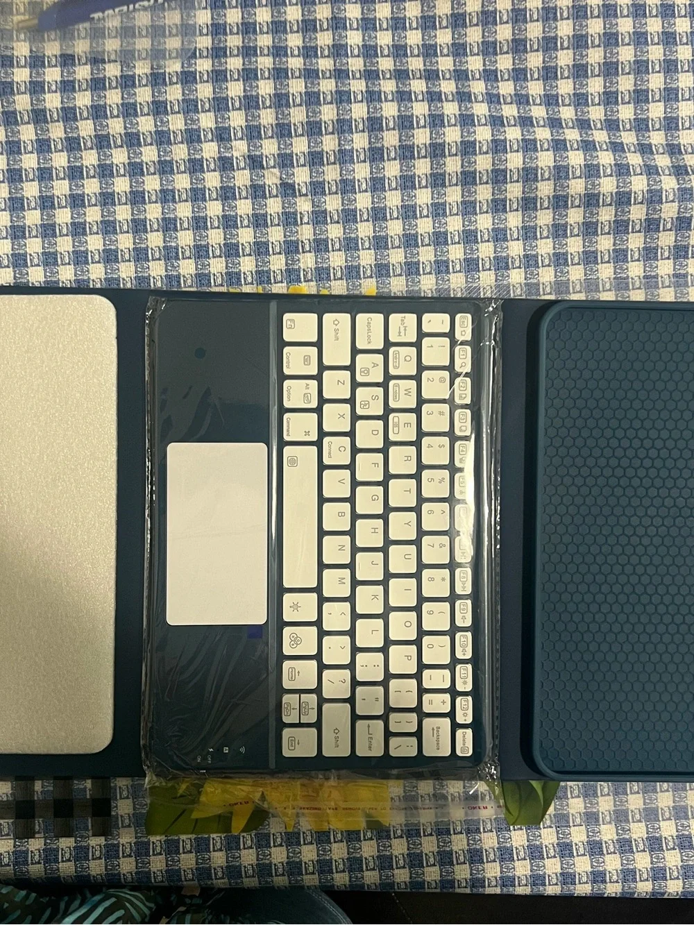 Teal Tablet Case with Keyboard and Trackpad IPad 10th Generation